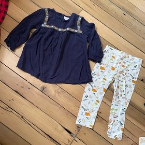 Fall Leaves Outfit Set
